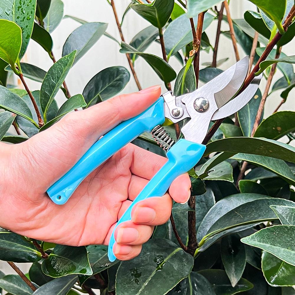 Heavy Duty Stainless Steel Pruning Shears - Multipurpose Garden and Fruit Picking Scissors