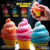 Nee Doh Peace O Cake Layered Slice Cake Squish Fidget Toy Soft Cloud Squeeze Toy Office Desk Stress Relief Gift For Kids