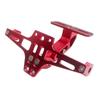 Adjustable License Plate Bracket Aluminum Zinc Zinc Alloy Turn Signal LED Lamp Holder  Motorbike Parts