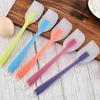 Silicone Spatula Cream Butter Cooking Baking Spatula Heat Resistant Utensils Scrape Decorator Translucent Kitchen Baking Tools