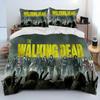 Horror TV The Walking Dead Lincoln Piumone Set Biancheria da Letto, Copripiumone Set Letto Coperta Federa, Dimensioni King Queen Biancheria da Letto nuovo
