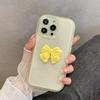 Applicable To Apple 14 Mobile Phone Case Candy Color Bow Simple Iphone12 Couple Transparent Silicone Protective Cover