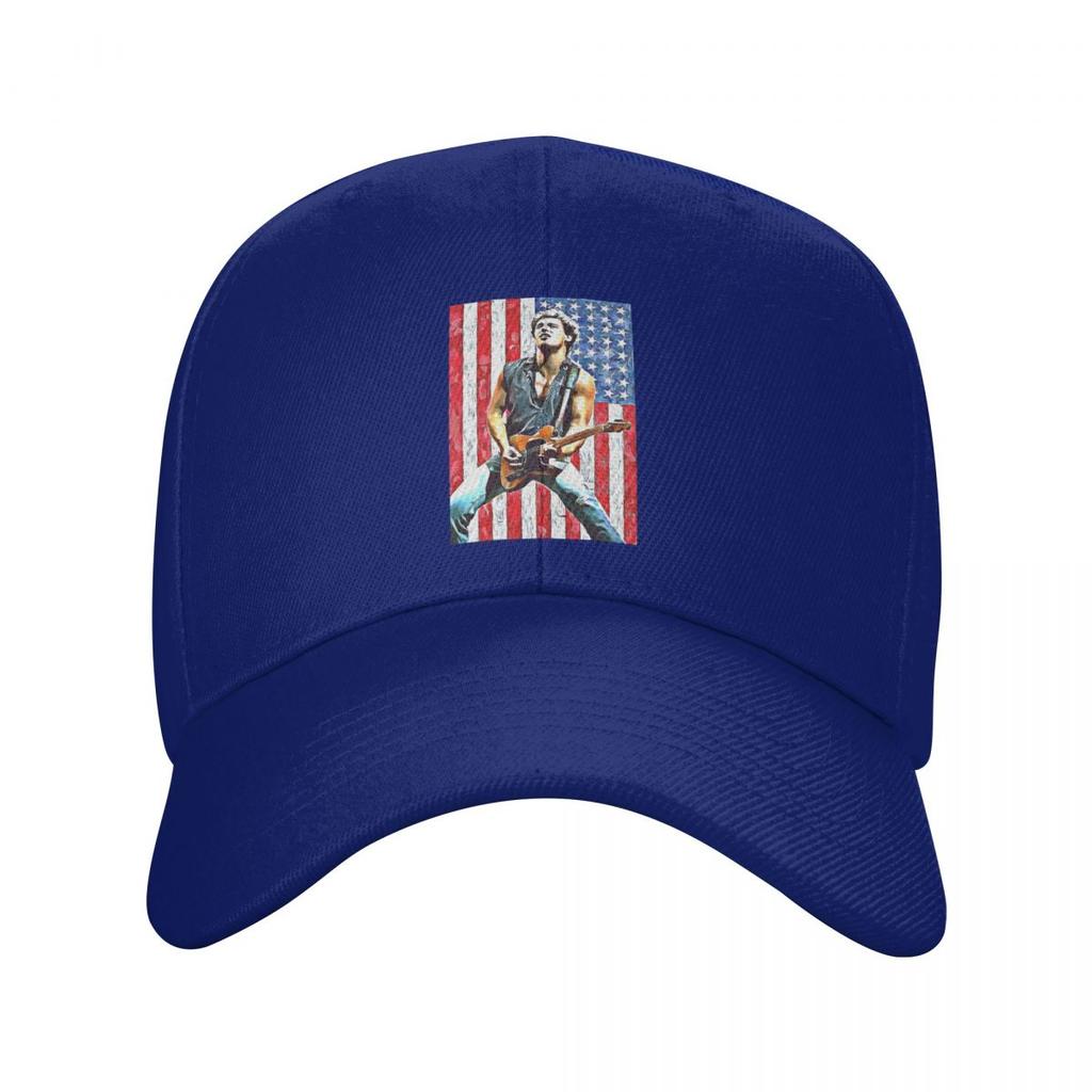 Bruce Springsteen The Legend Guitaris America Baseball Caps Snapback Men Women Hats Outdoor Cap Hip Hop Baseball Hat Casquette