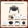 Qianhai Juhang Outdoor Folding Fire Pit & BBQ Stove