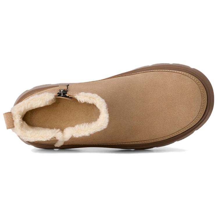 UGG Calimuze Ultra Mini Slip-On Fleecegefüttert, Minimalistische Mode Schneestiefel Damen Sand 1174495-SAN