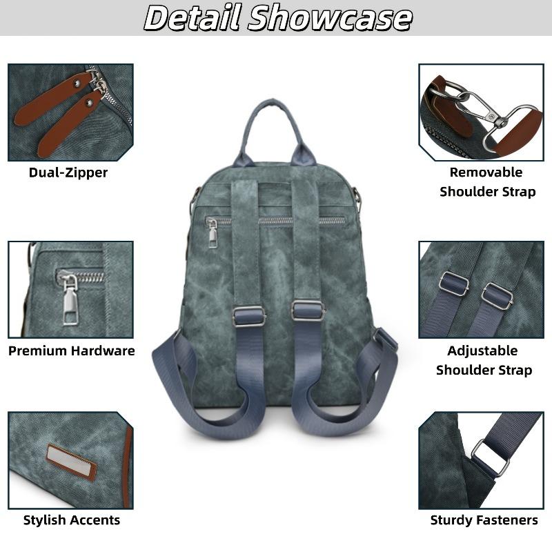 Retro Ladies Casual Backpack