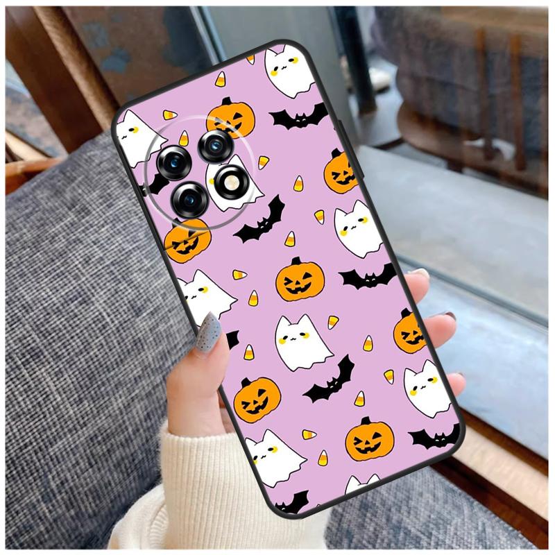 Halloween Pumpkins Case For OnePlus 13T 8T 10T 9 10 Pro 15 13 12 11 13R 12R Nord CE 5 2 3 4 Lite N20 N30 Coque