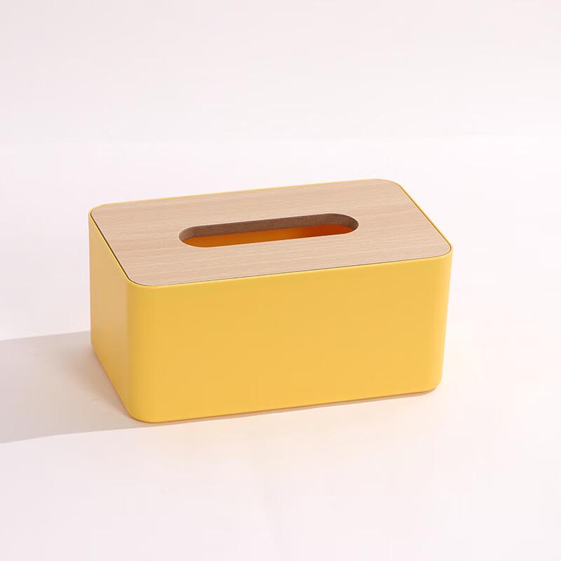 Multifunctional Japanese Style Bamboo Lid Tissue Box Set