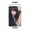 aespa Rich Man APPLEMUSIC Official Photocard