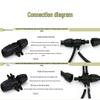 8/11 To 4/7 Tube Quick Connect Reducer Tee - Micro-Spray Gardening Accessory