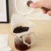 30Pcs V-Shaped Coffee Filter Eco-Friendly with Hanging Ears Coffee Powder Filter Bag Disposable Coffee Filter Bag