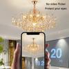 Crystal Ceiling Chandelier Luxury E14 LED Light Indoor Light Modern Lobby Decoration Dining Table Light Ceiling Chandelier