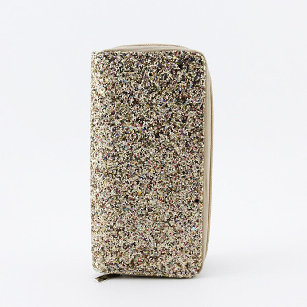 Generation New Laser Sequins Gradual Change Color Long Wallet Rainbow Clutch Wallet Wallet