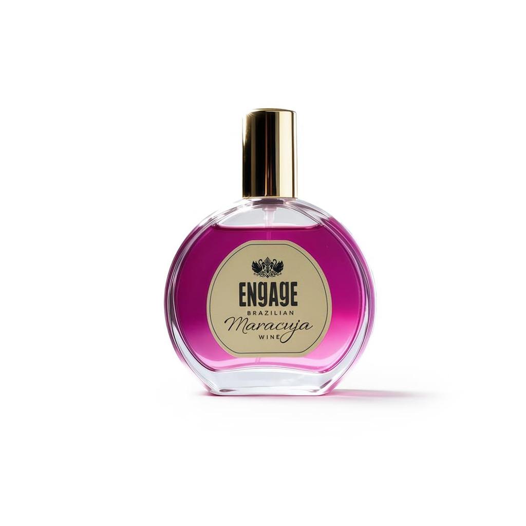 Engage Brazilian Maracuja Wine Eau De Parfum for Women 50ml, Long Lasting Perfume for Woman, Musk & Vanilla Fragrance Scents, Luxury Perfume for Woman