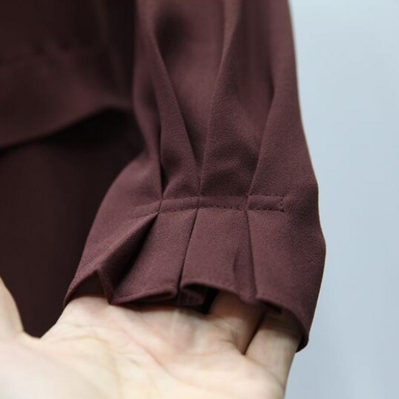 Shiz Madam Women Shirred Wrist Dress N2697