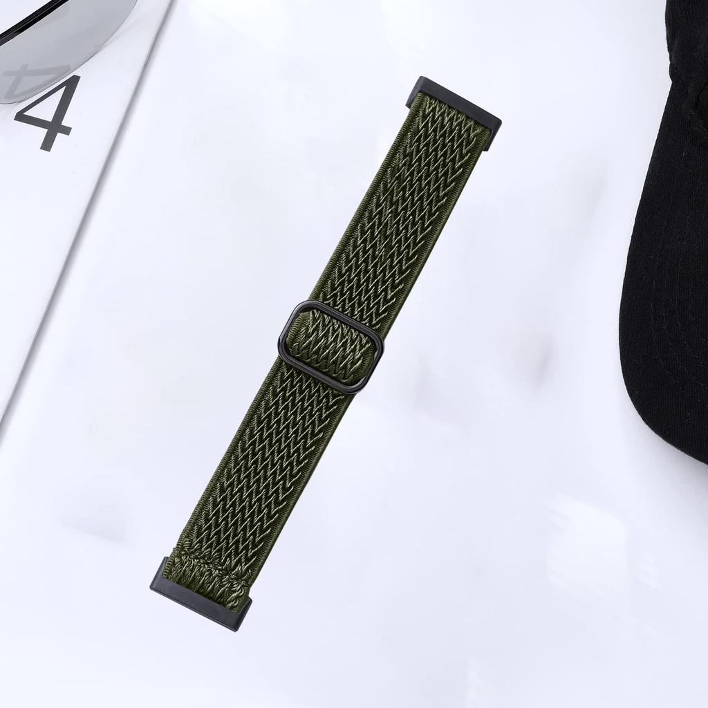 Nylon Sport Buckle Wristband for Fitbit Versa 3/4