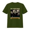 Vintage Retro Deadwood Western TV Show Classic Characters Print Casual T Shirt vintage Washed fashion Unisex