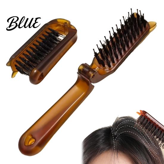 Durable Folding Comb 1/2/3Pcs Boar Bristle Foldable Hair Brush Men Women Detangling Styling Portable Travel for All Types Massage Scalp Brush