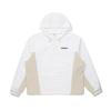 MALBON GOLF Women'S Woven-Like Jersey Softshell Hooded Anorak White (Woman)