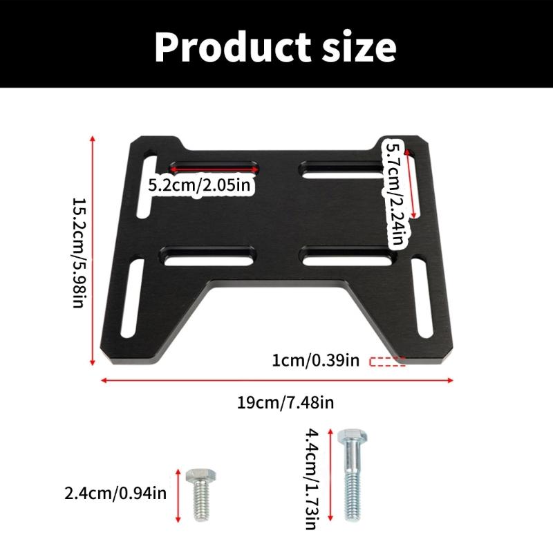 Engine Mounting Support Bracket Adapter Holder For 2.5hp 2.8hp Motovox Mini Bike Go Kart Doodlebug 79cc 97cc 98cc 100cc