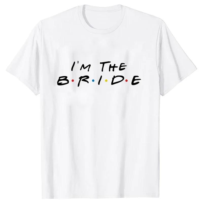 Team Bride Bridesmaid T-Shirt I Do Crew Tees Friends Engagement Wedding Party Tshirt Bridal Shower Girls Bachelorette Party Tops