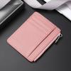 Genuine leather card bag, first layer cowhide card clip, ultra-thin bank credit card cover, multi-card position, and small ID bag.