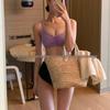 Korean Ins-Style Women's Bikini: Sexy, Split Design for Smaller Busts, Pure Desire Swimwear for Hot Springs