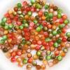 Kit de perles Œil de Chat en Résine 8mm/10mm/12mm Perles Dorées Perles Espacement Libres Pour Collier Bracelet Fabrication de Bijoux DIY
