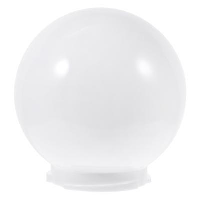 Ball Shaped Acrylic Lamp Shade Premium Handmade Globe Light Cover Suitable for Outdoor Lamp Post Indoor Ceiling Fixture Warm Non
