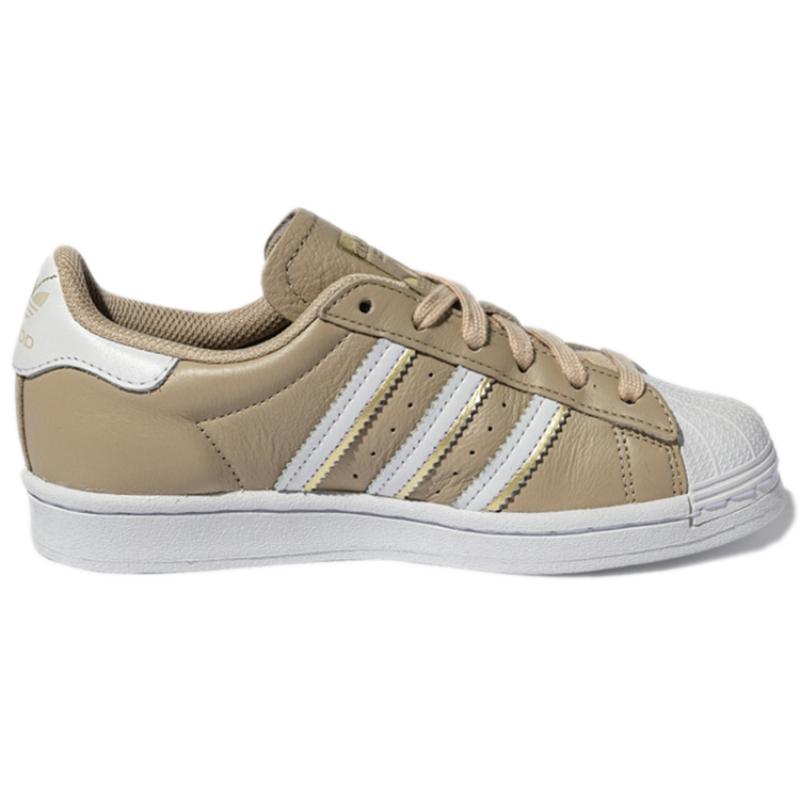 Adidas Superstar Pale Nude Gold Metallic Women's Sneakers GZ3454