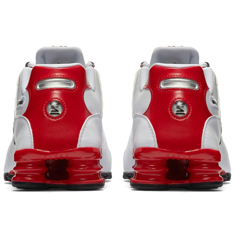 Nike Shox Nz White University Red Sneakers 378341-110