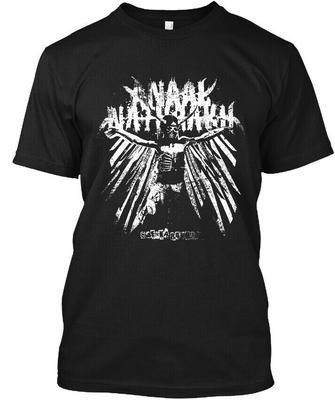 T-Shirt Grafica Vintage Nera Britannica Anaal Nathrakh Limitata Nuova