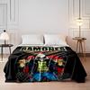 Ramones Punk Skull Blanket for all seasons blanket lunch break throw gift