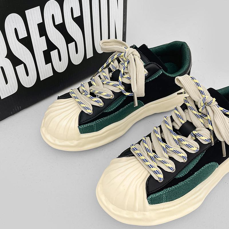 

Fashion Hot selling new models Men s sports and leisure trend Youth Casual Cricket Shoes Fashion Trend Board Shoes Comfort Skateboard 44 зелёный