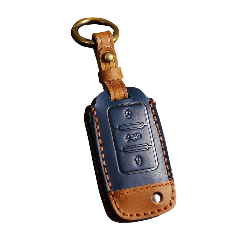 Key Protector Keychain Holder, Protection Texturer, Car Accessories, Leather