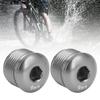 4PCS M14 Thread Bike Pedal Screw Cover 9mm Cycle Pedal Locking Screw  Bike Pedal Protection