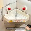 ZISIZ 3-Tier Suction Cup Corner Storage Shelf