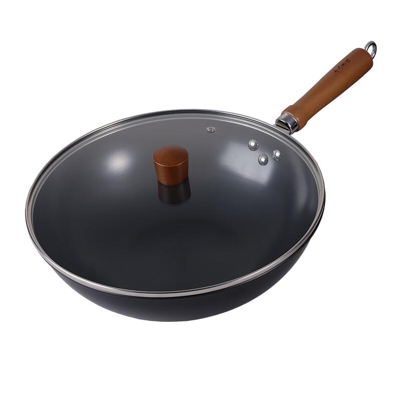 Shibazuo 32cm Hand-Forged Iron Wok