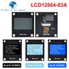 1/3PCS Lcd12864-03A 12864 LCD Screen Module Serial Port 12864 Dot Matrix SPI With Iron Frame 12864 Mmodule For Arduino