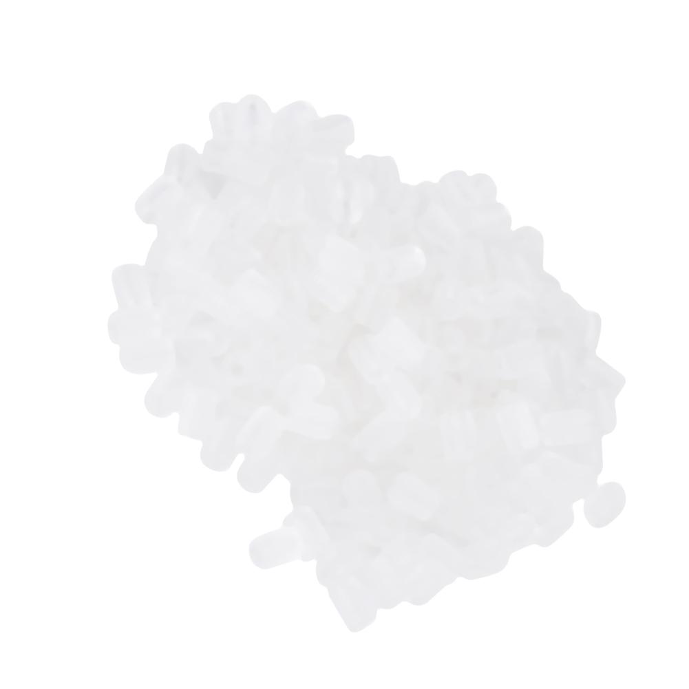 400Pcs Adjustment Buckle Silicone AntiSlip Face Cover Transparent Ear Band Rope Connectors