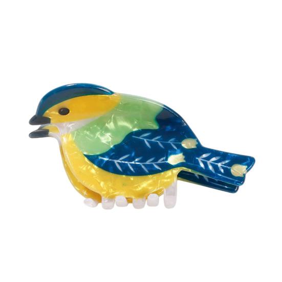 Colorful Bird Hair Claw Clip Strong Hold Non Slip Parrot Sparrow Hummingbird Shape Hair Clamp Hair Accessories for Women Girls