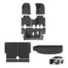 For ISUZU MU-X Fuel 2021-2024 Right Rudder TPE 3D Car Floor Mats Trunk Pad Accessories Foot Mat Odorless Tray Waterproof
