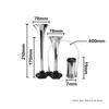 12V/24V 110dB Super Loud Auto Car Dual Tone Air Horn Set with Trumpet Compressor for Motorcycle Car