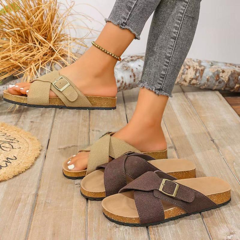 

Cool Drag Soft-soled Shoes Casual Anti-slip Beach Shoes 35 абрикосовый