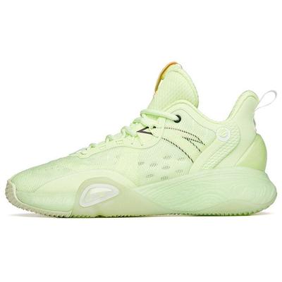 Tkanina Bubble Bounce Amortyzacja TPU Absorpcja Wstrząsów Antypoślizgowe Odporne na Zużycie Oddychające Niskoprofilowe Buty do Koszykówki Męskie Sneaker Zielony 112211603Q-4