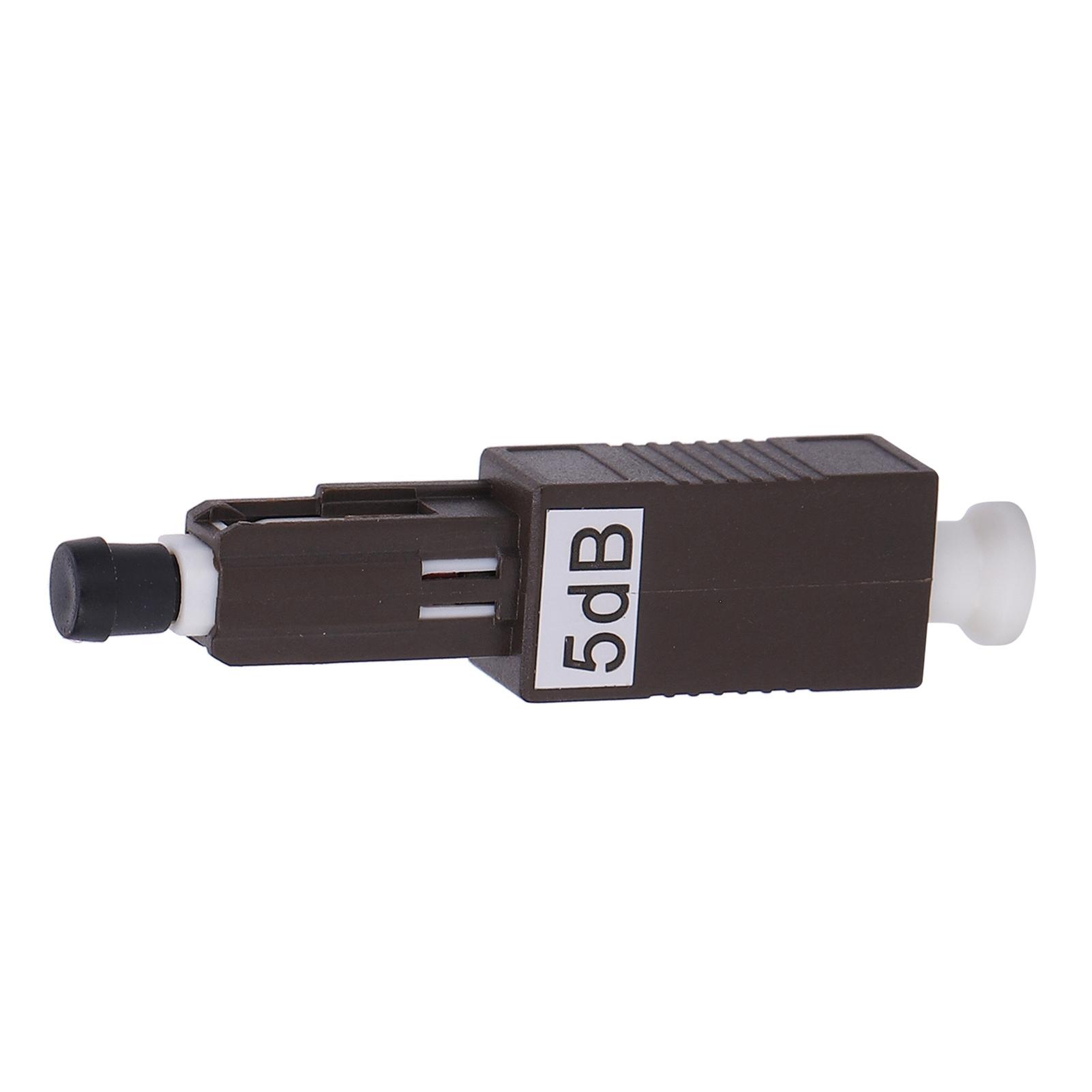 

MU/UPC-5DBMU Optical Fiber Attenuator Flange Adapter Single Mode 1310-1550nm Ceramic Ferrule