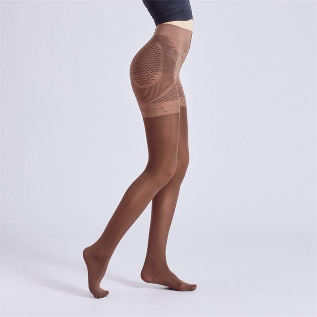 12 Pantyhose Lady High Elastic Stockings Female Winter Autumn Glossy Tights Patchwork Leggings Thicken Panty Hose Hosiery80KG