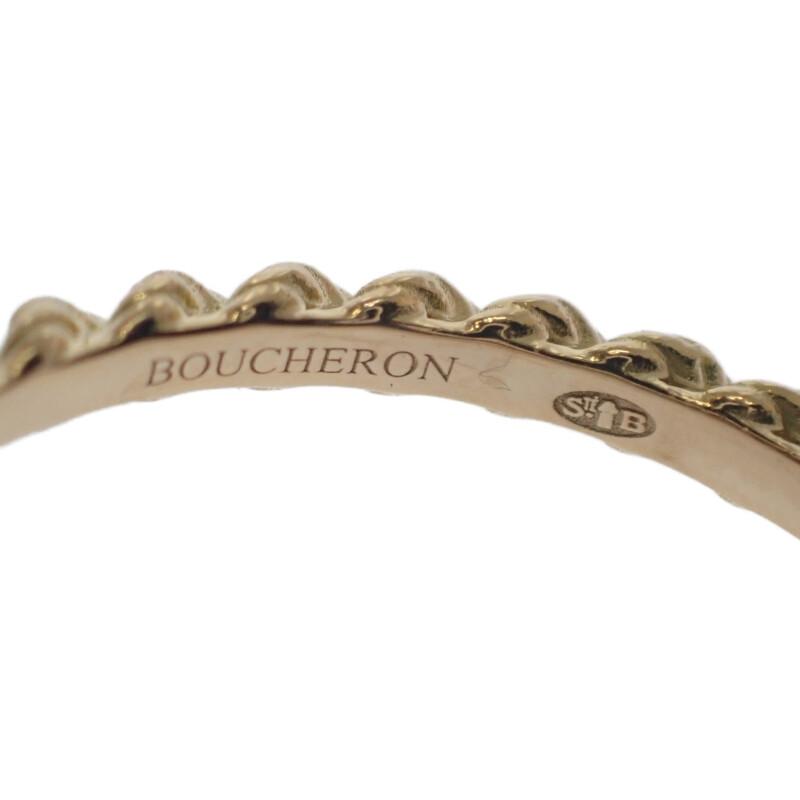 Boucheron JRG02743 #14.5(JP Size) Ring Blue K18 Yellow Gold Women