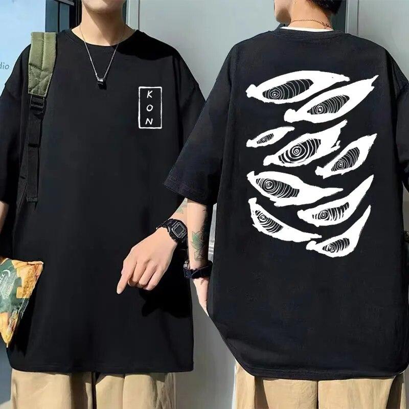 Tricou cu imprimeu Anime japonez Chainsaw unisex Hayakawa Aki Fox Devil Kon Tricou unisex din bumbac moale Tricou unisex femei Unisexga Streetwear