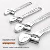 TULX 6-inch Large Opening Adjustable Wrench